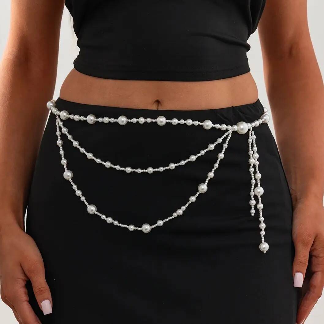 Body Jewelry Luxury - IngeSight.Z Trend Luxury Multi Layer Imitation