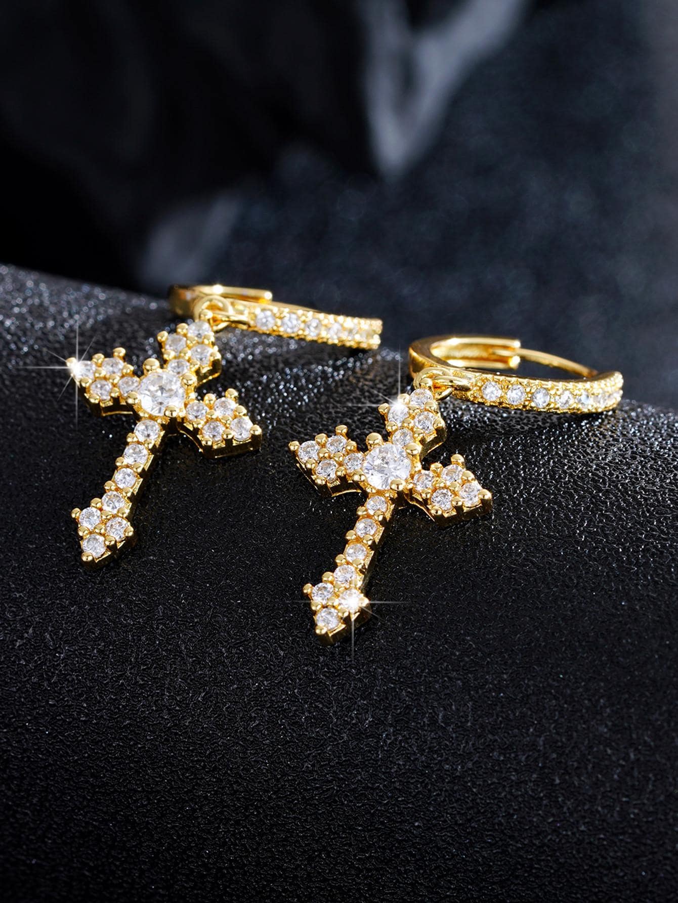 1 Pair Fashion Cubic Zirconia  - Body Jewelry Etc のレビューと価格