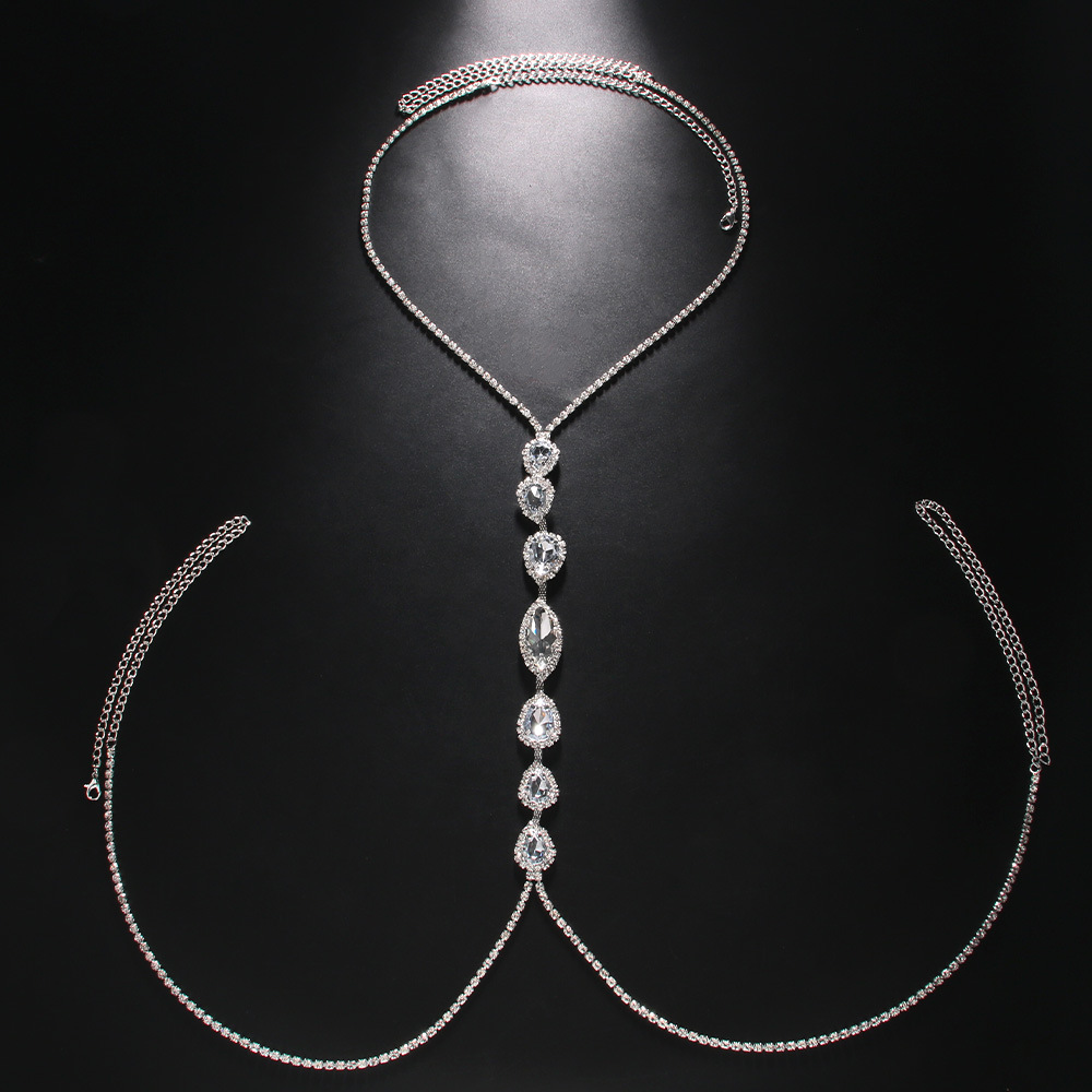 Fashion Sexy Water Drop Neckla - Body Jewelry Luxury のレビューと価格