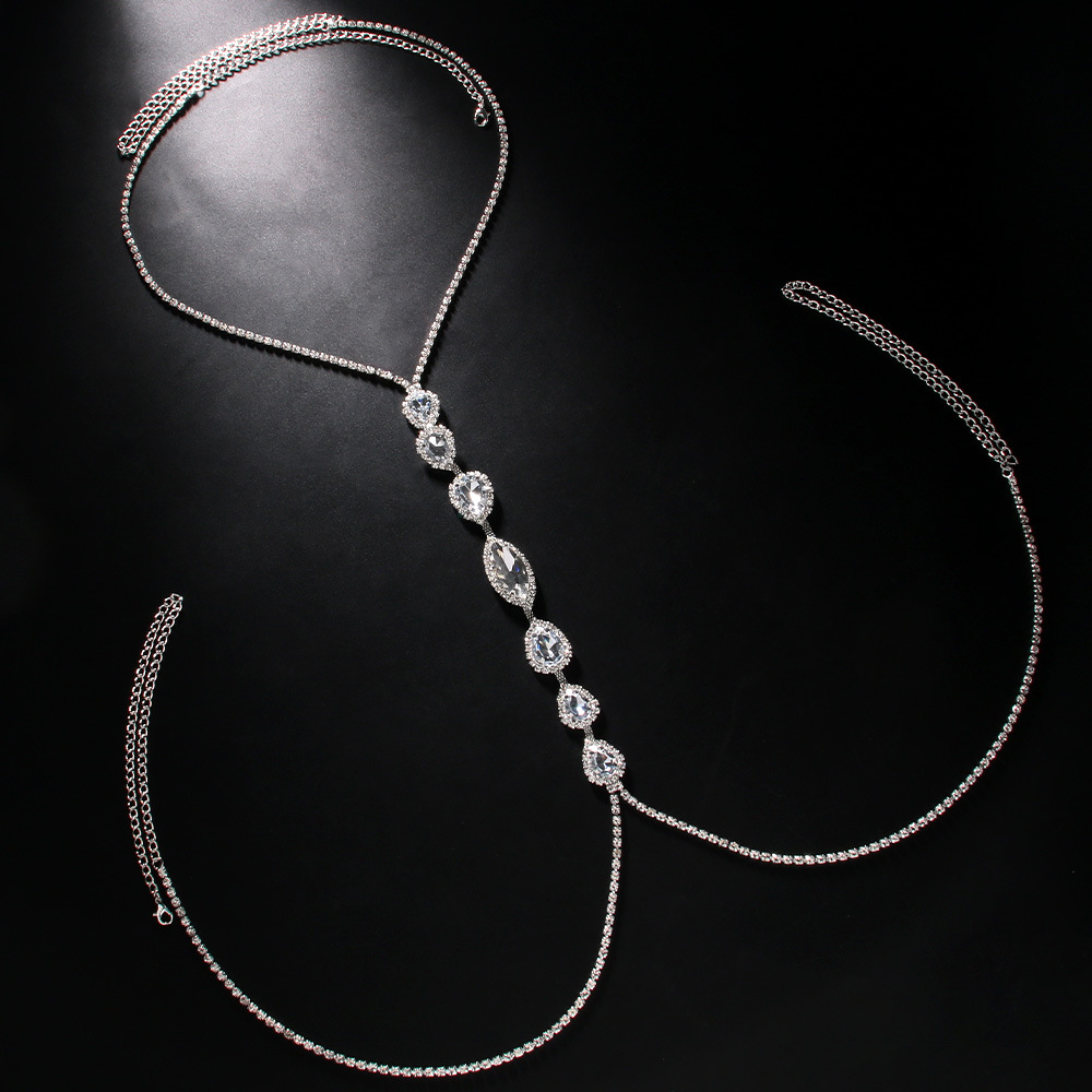 Fashion Sexy Water Drop Neckla - Body Jewelry Luxury のレビューと価格