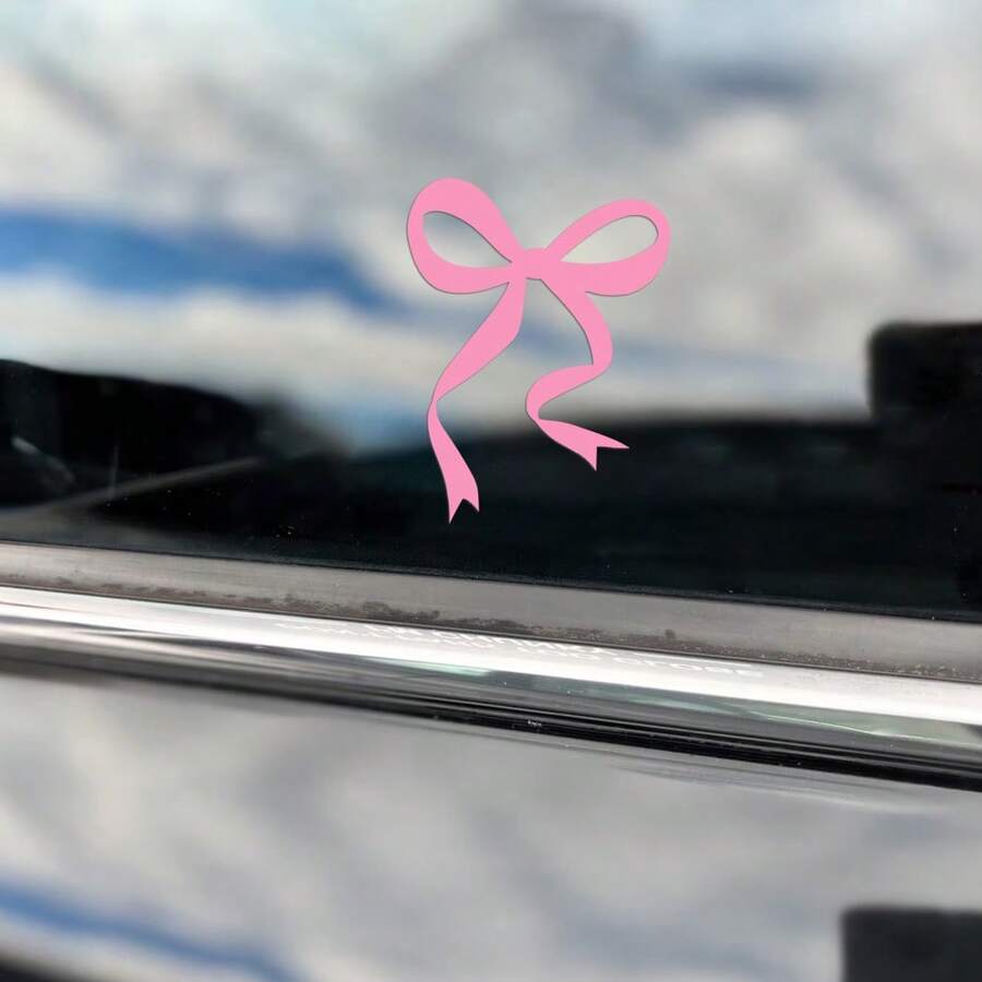 1 Pc Bow Car Decal, Vinyl Girl - Body Jewelry Rings のレビューと価格
