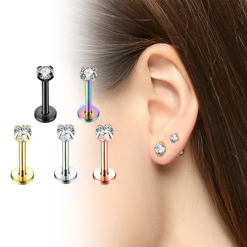 16G Titanium Internally Thread - Body Jewelry Back のレビューと価格