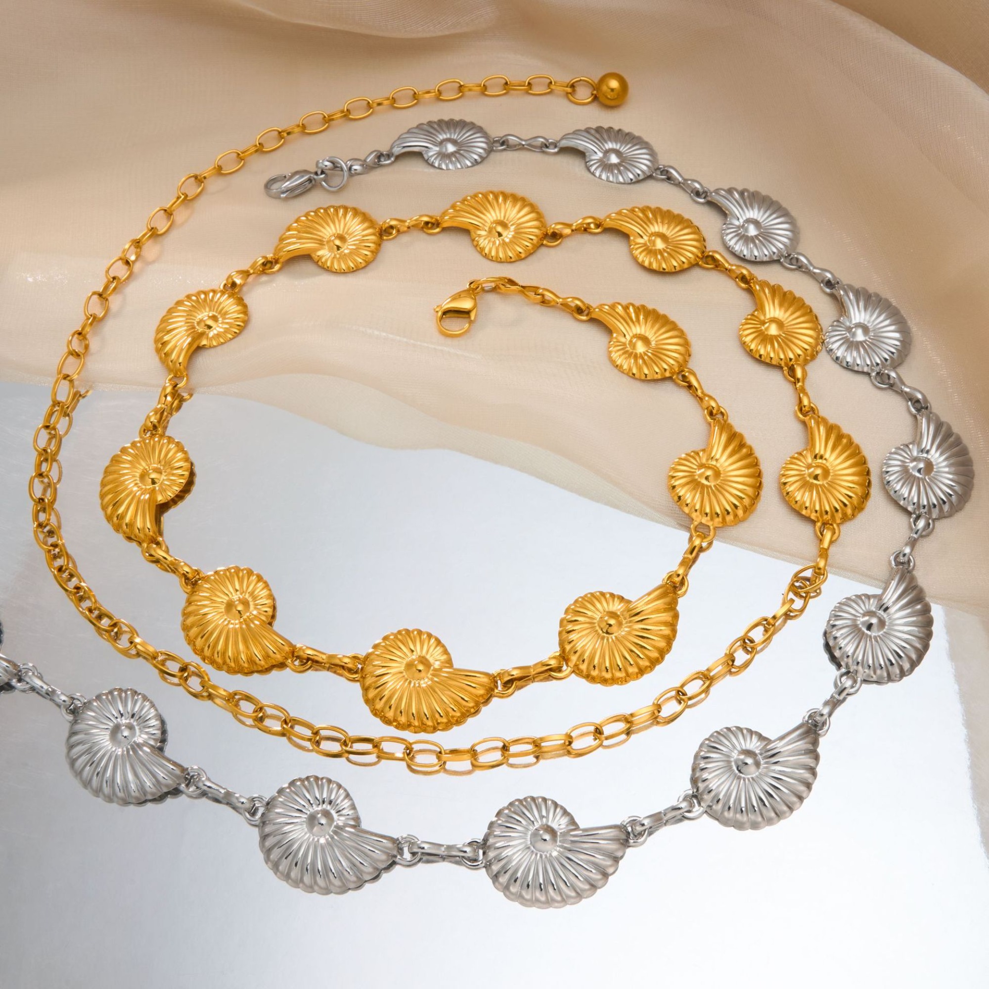 18k Gold Plated Stainless Stee - Body Jewelry Gold Plated のレビューと価格