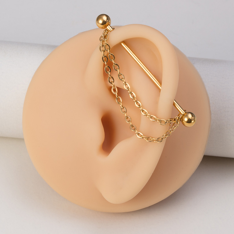 1pc Industrial Piercing Barbel - Body Jewelry Implants のレビューと価格
