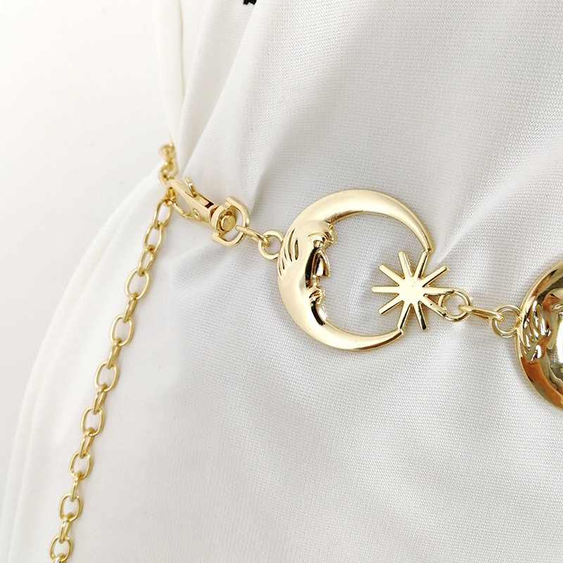 Fashion Chain Belt For Women M - Body Jewelry Luxury のレビューと価格