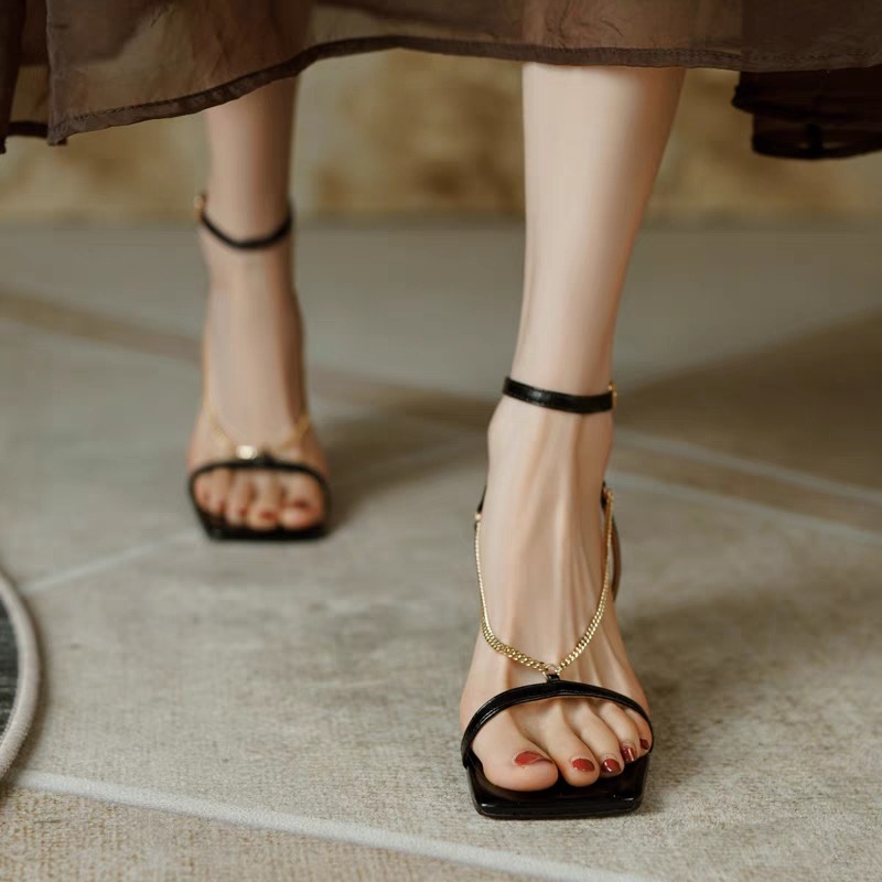 New Summer Fashion Square Toe  - Body Jewelry Back のレビューと価格