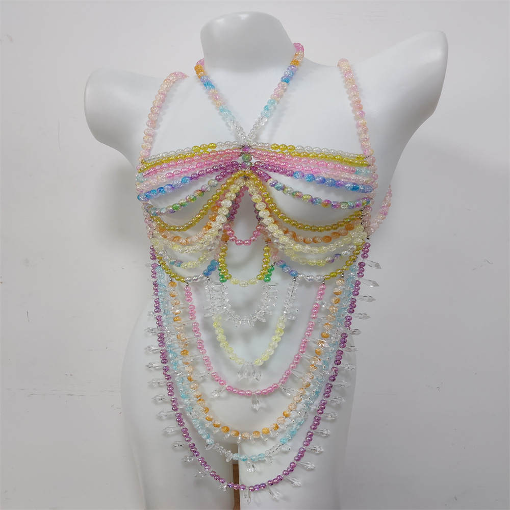 Woman Body Jewelry Europe And  - Body Jewelry Vest のレビューと価格