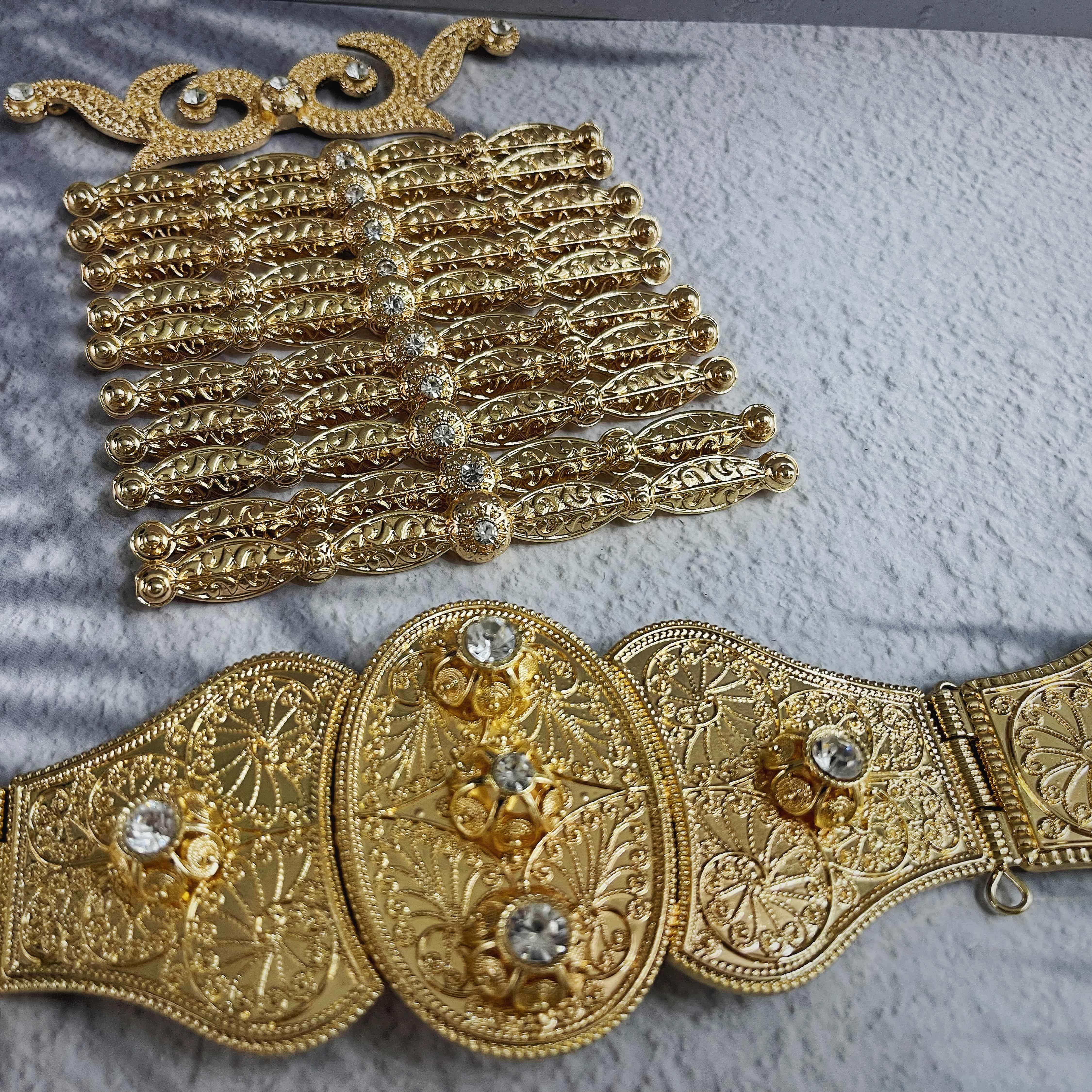 Women's Russian Wedding Chest  - Body Jewelry Harness のレビューと価格
