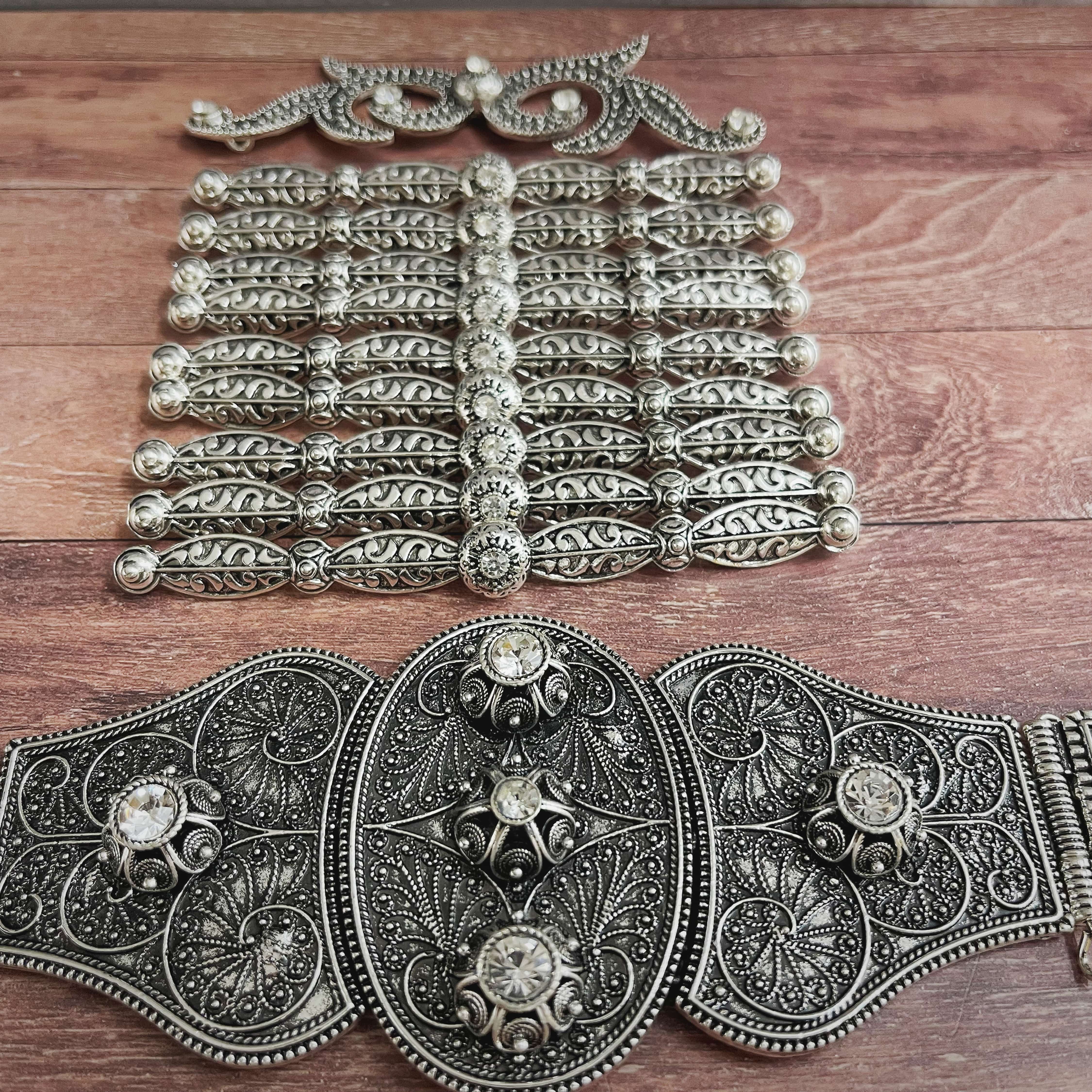 Women's Russian Wedding Chest  - Body Jewelry Harness のレビューと価格