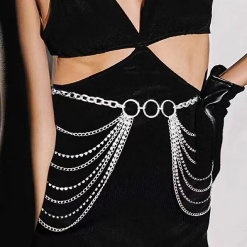Waist Chain Jewelry Adjustable - Body Jewelry Harness のレビューと価格