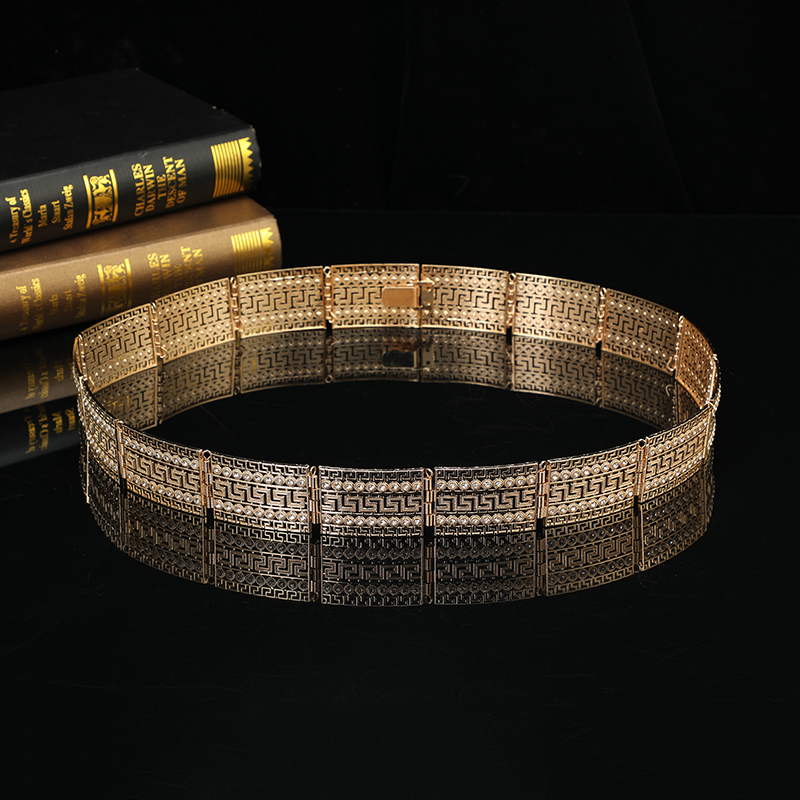Vintage Kaftan Crystal Gold Be - Body Jewelry Luxury のレビューと価格