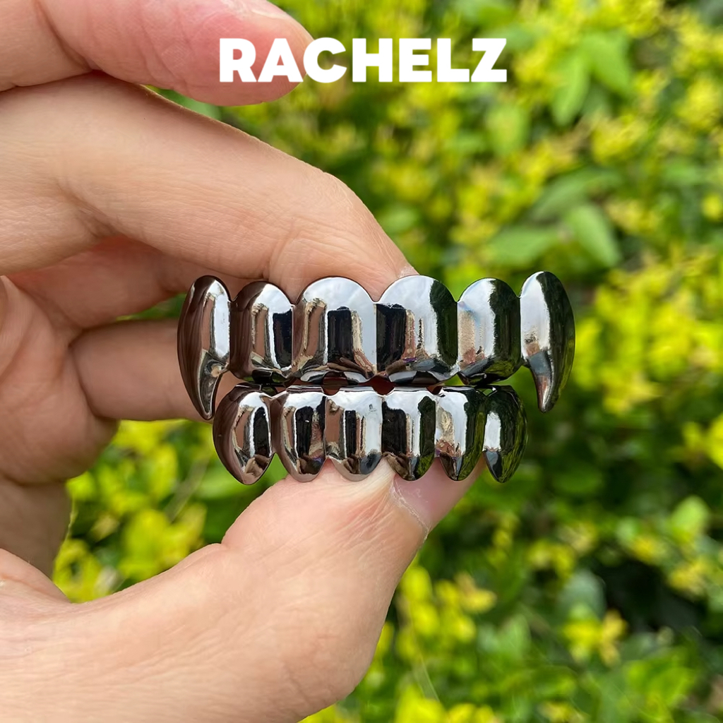 RACHELZ Hip Hop Black Fangs To - Body Jewelry Gold Plated のレビューと価格
