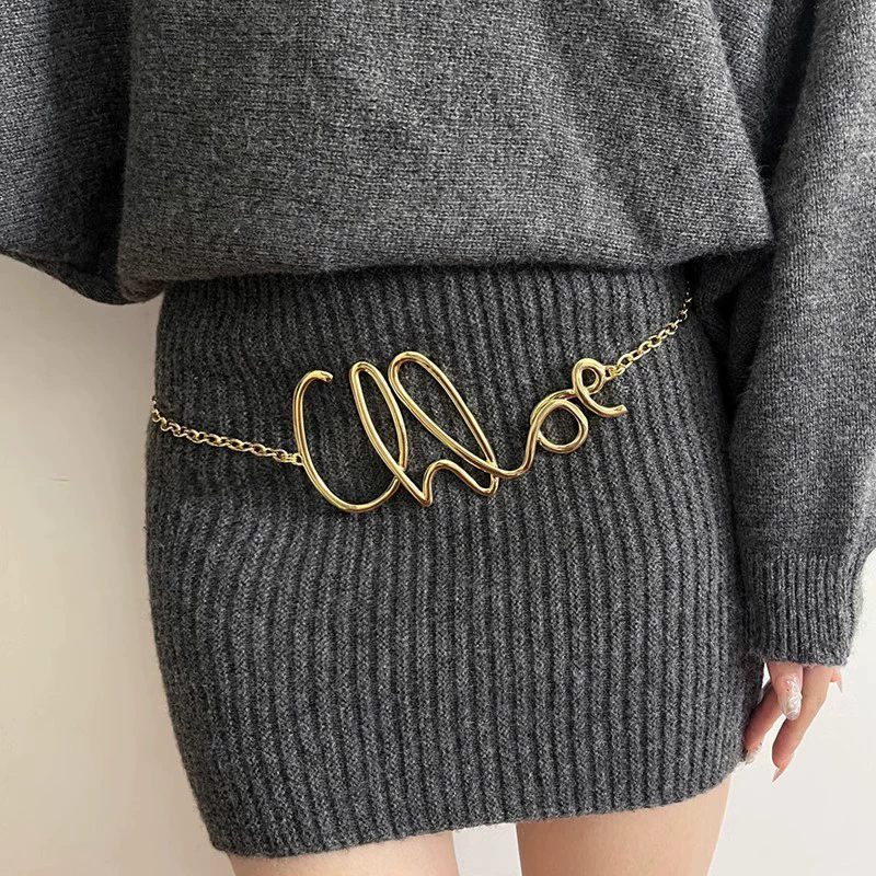 2025 New Retro Gold Letter Wai - Body Jewelry Gold のレビューと価格