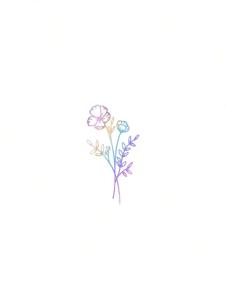 1pc Wild Flower Car Sticker, S - Body Jewelry Back のレビューと価格