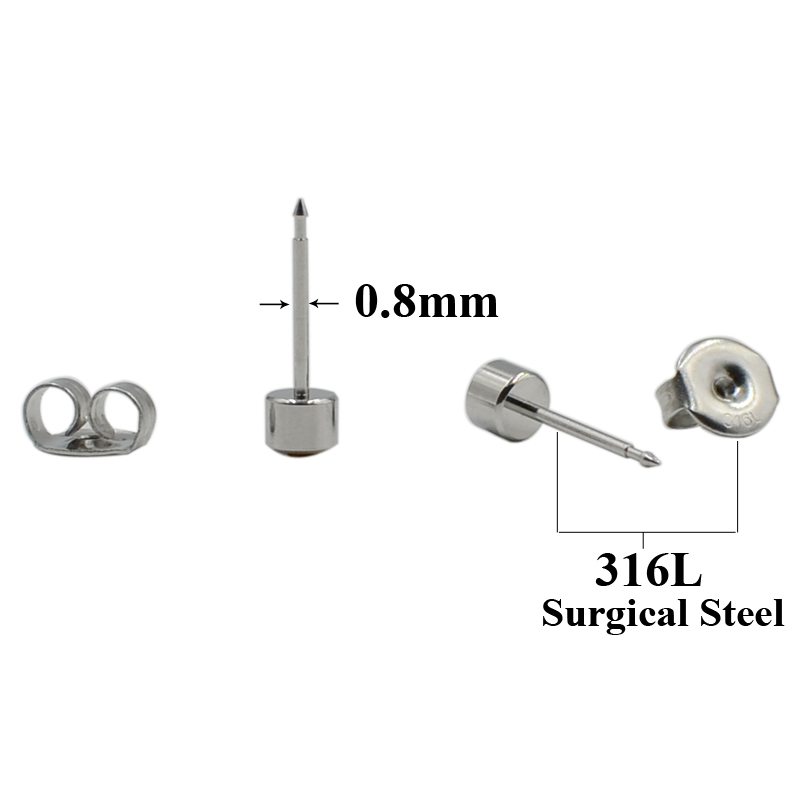 1pcs Mishu Surgical Steel Ear  - Body Jewelry Ear Plugs のレビューと価格