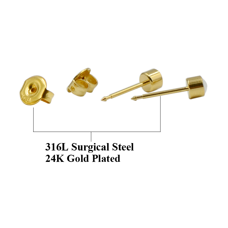 1pcs Mishu Surgical Steel Ear  - Body Jewelry Ear Plugs のレビューと価格