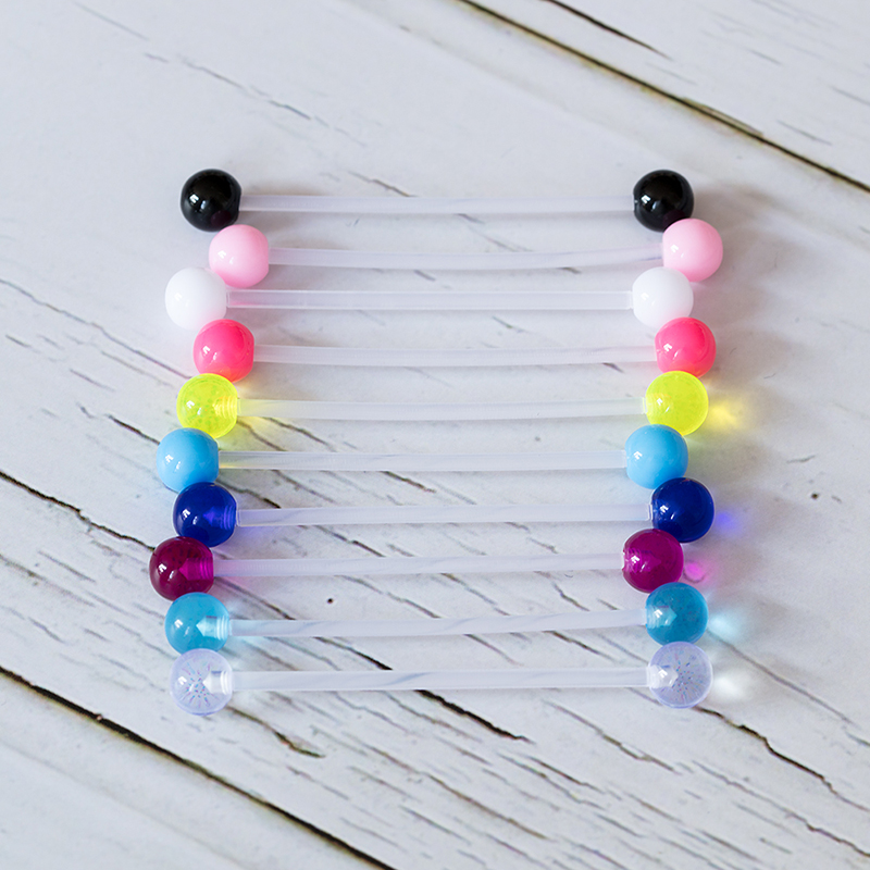 10-50pcs Acrylic Cartilage Ear - Body Jewelry Implants のレビューと価格