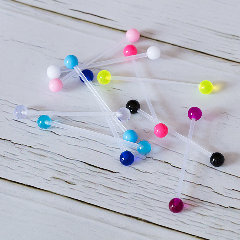 10-50pcs Acrylic Cartilage Ear - Body Jewelry Implants のレビューと価格