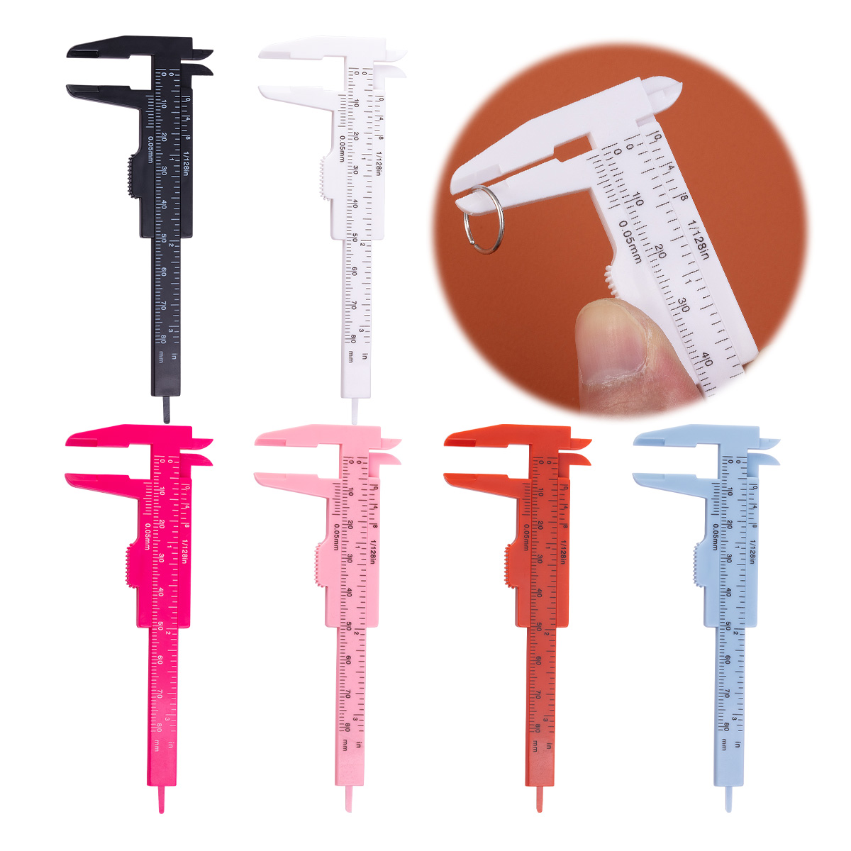 1/6pcs Piercing Jewellery Meas - Body Jewelry Etc のレビューと価格