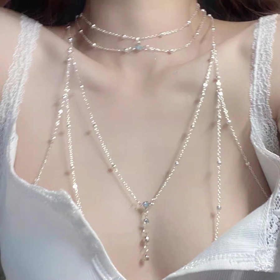 Female summer cool hot girl bo - Body Jewelry Back のレビューと価格