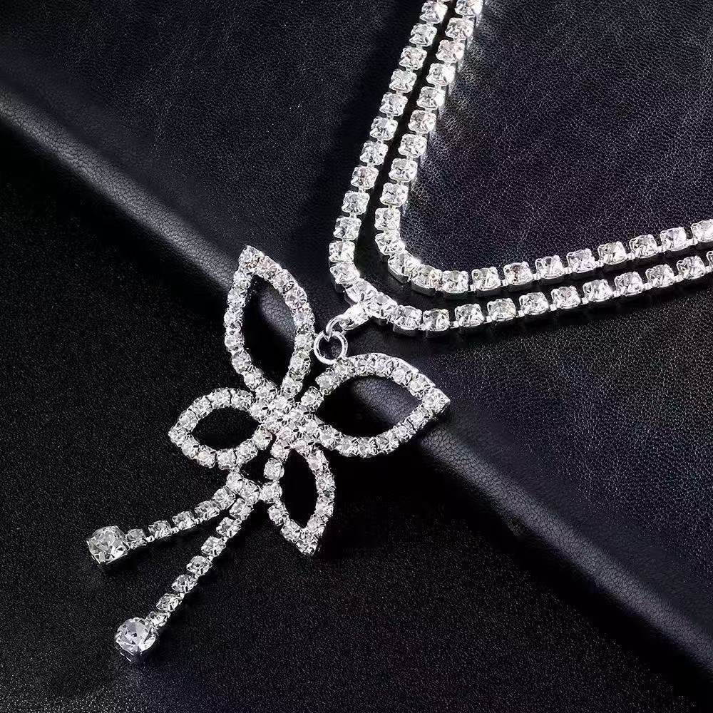 Luxury Rhinestone Double Chain - Body Jewelry Luxury のレビューと価格