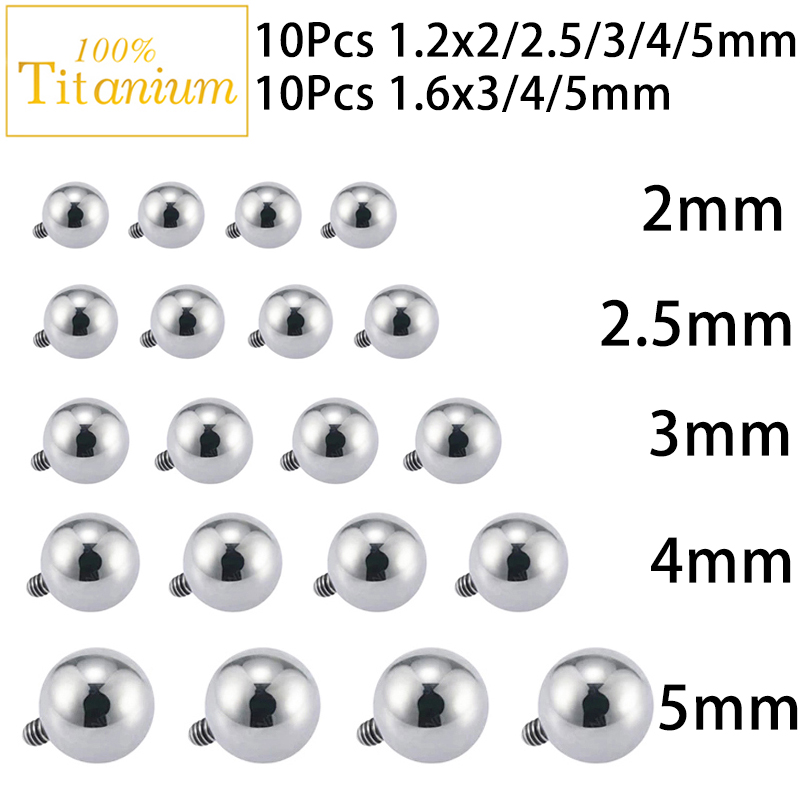 10Pc Implant Grade ASTM G23 Ti - Body Jewelry Implants のレビューと価格