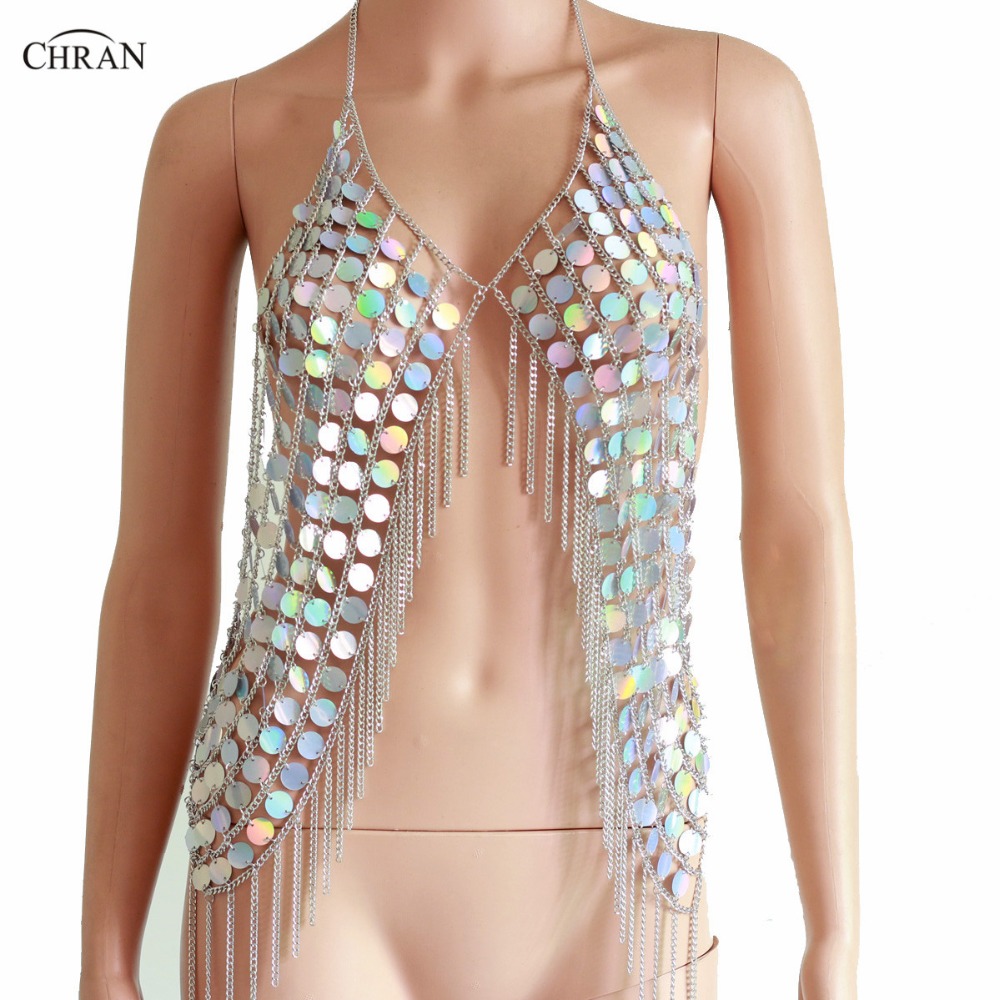 Chran New Sexy Spark Vest Summ - Body Jewelry Vest のレビューと価格