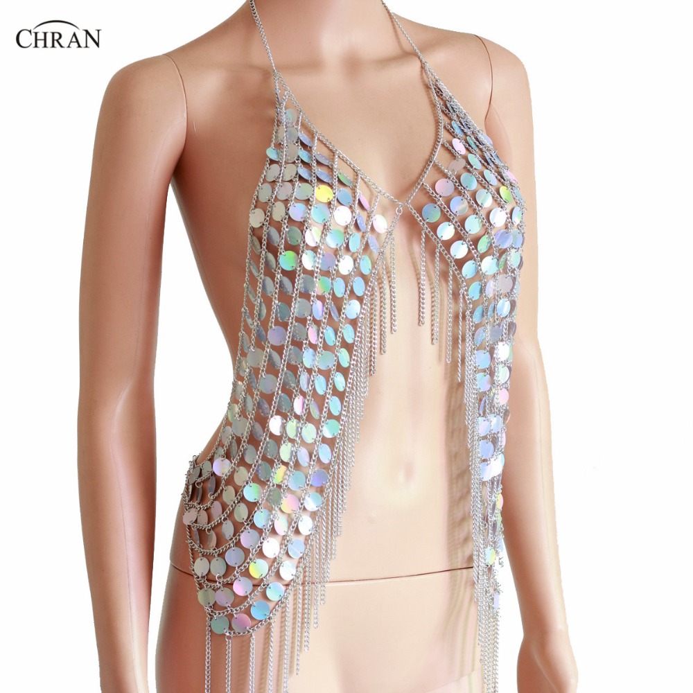 Chran New Sexy Spark Vest Summ - Body Jewelry Vest のレビューと価格
