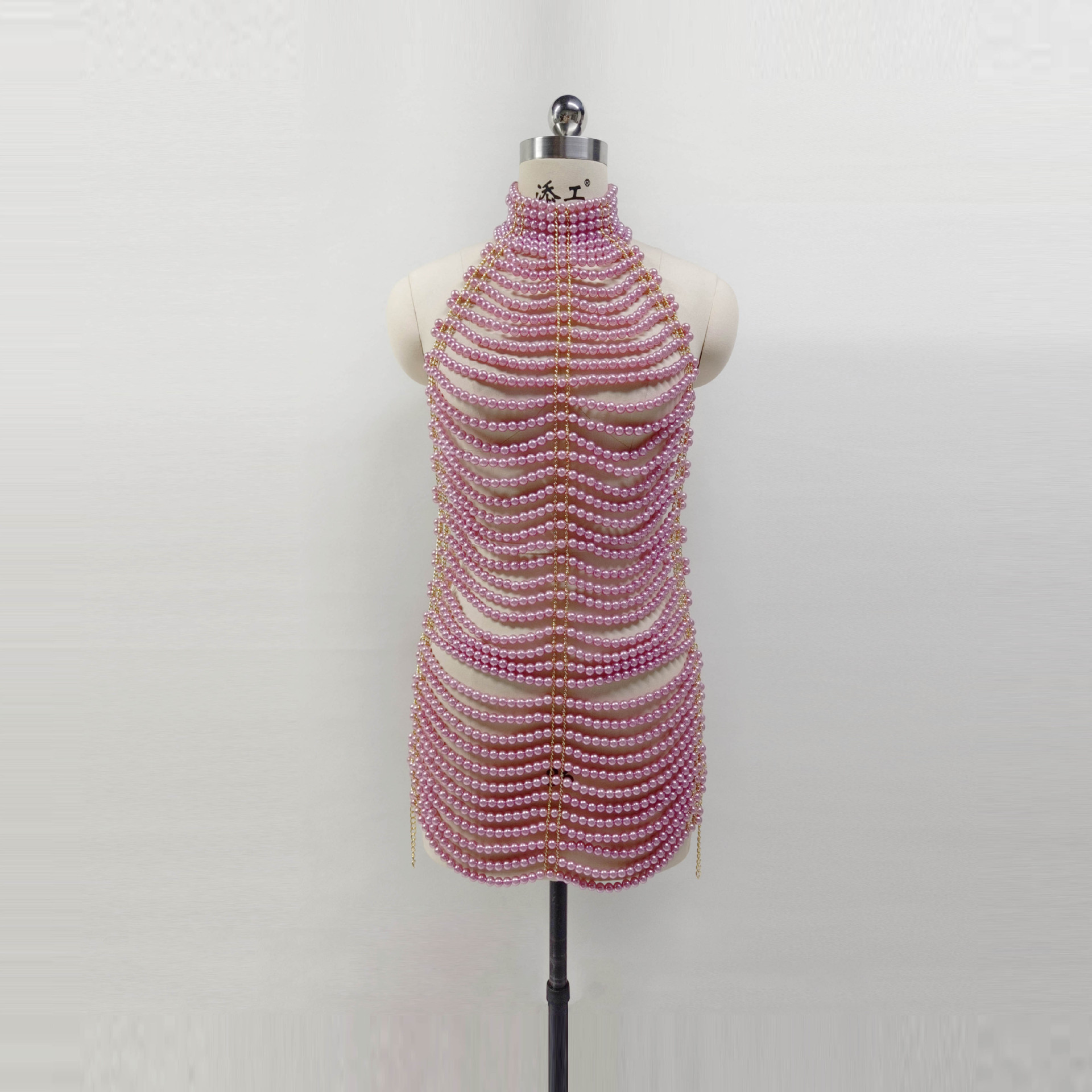 Women's Tank Tops Pile Collar  - Body Jewelry For Backless Dress のレビューと価格