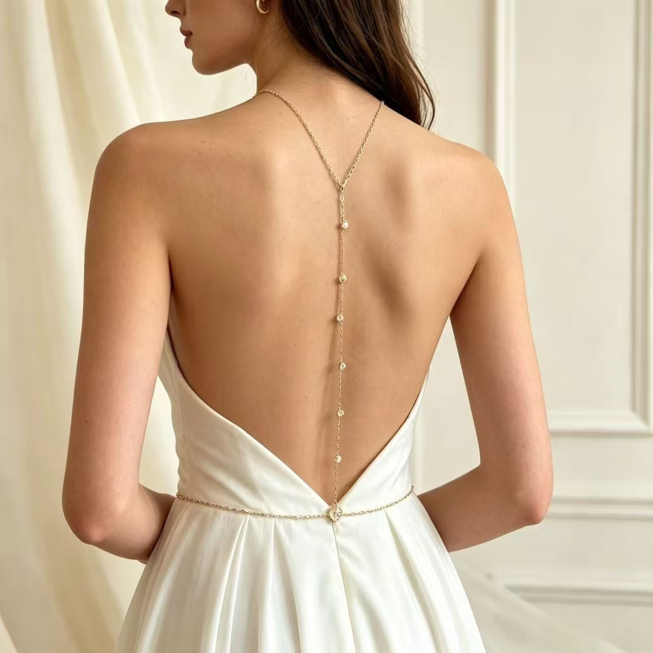 Elegant and graceful bridal ba - Body Jewelry Back のレビューと価格