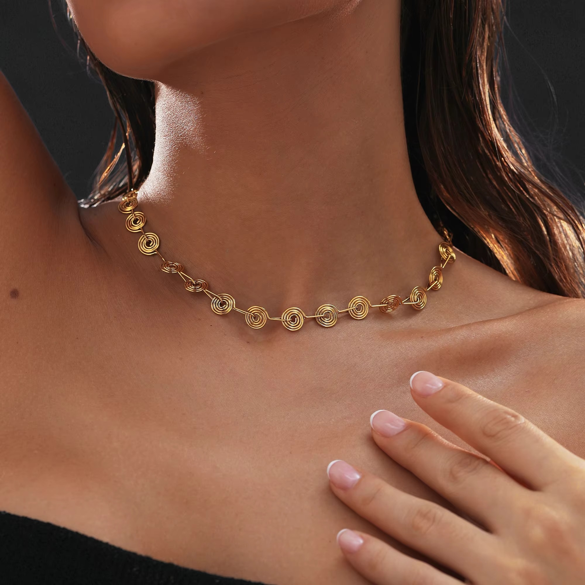 Stainless Steel Plated 18k Gol - Body Jewelry Gold Plated のレビューと価格