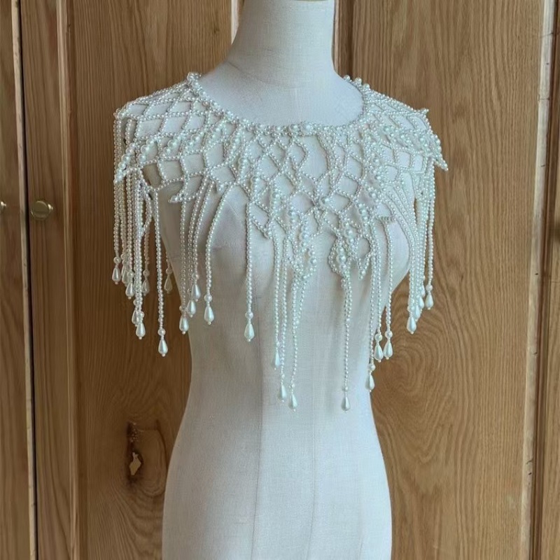 Victorian Inspired Beaded Shaw - Body Jewelry Vest のレビューと価格