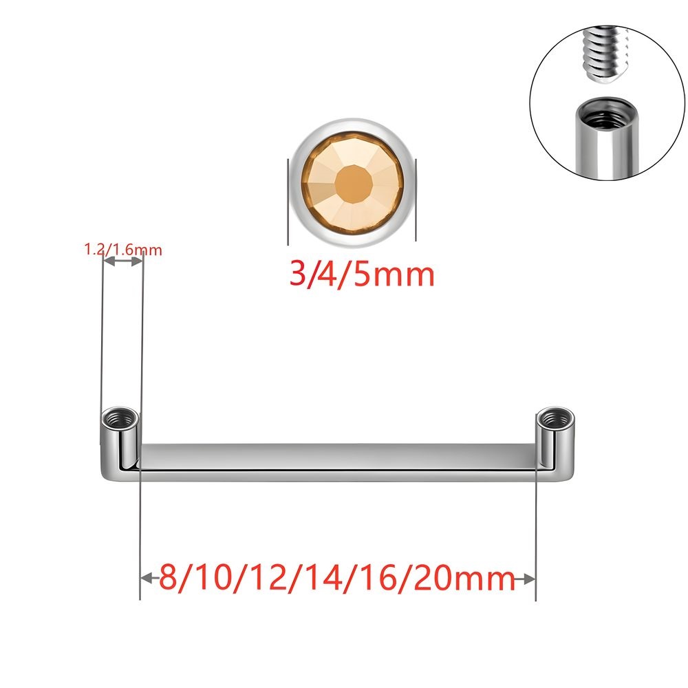 ASTM F136 Titanium Dermal Anch - Body Jewelry Implants のレビューと価格