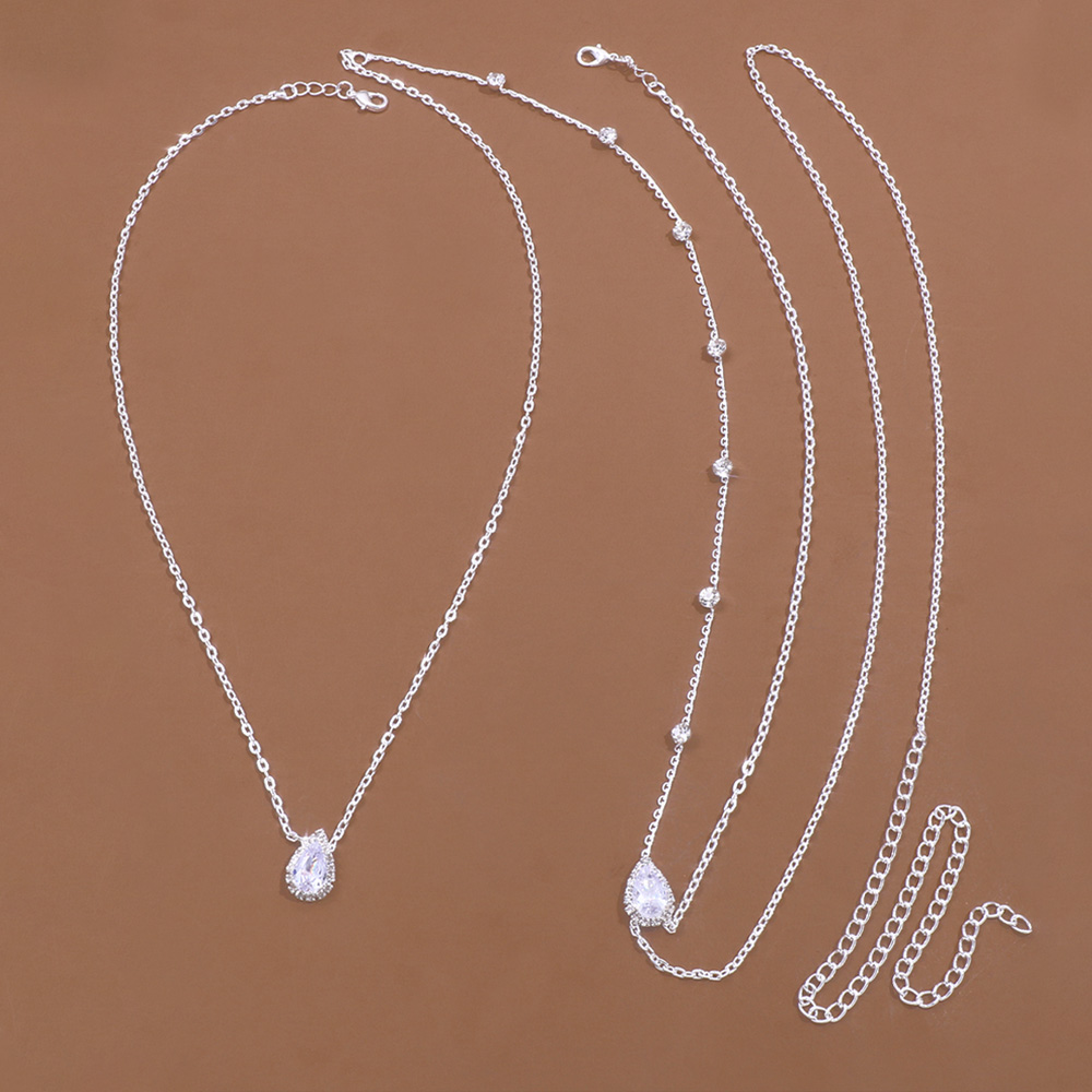 Stonefans Luxury Water Drop Zi - Body Jewelry For Backless Dress のレビューと価格