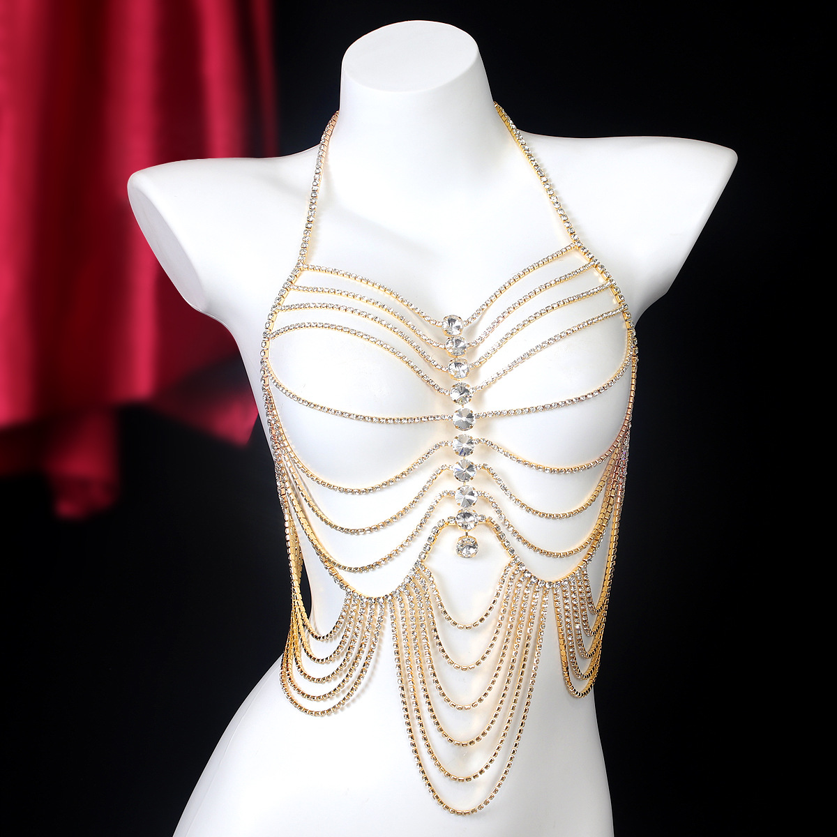 Luxurious Stripe Tassels Retro - Body Jewelry Luxury のレビューと価格