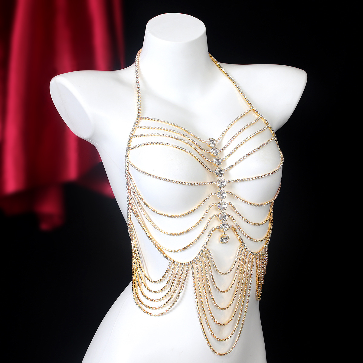 Luxurious Stripe Tassels Retro - Body Jewelry Luxury のレビューと価格