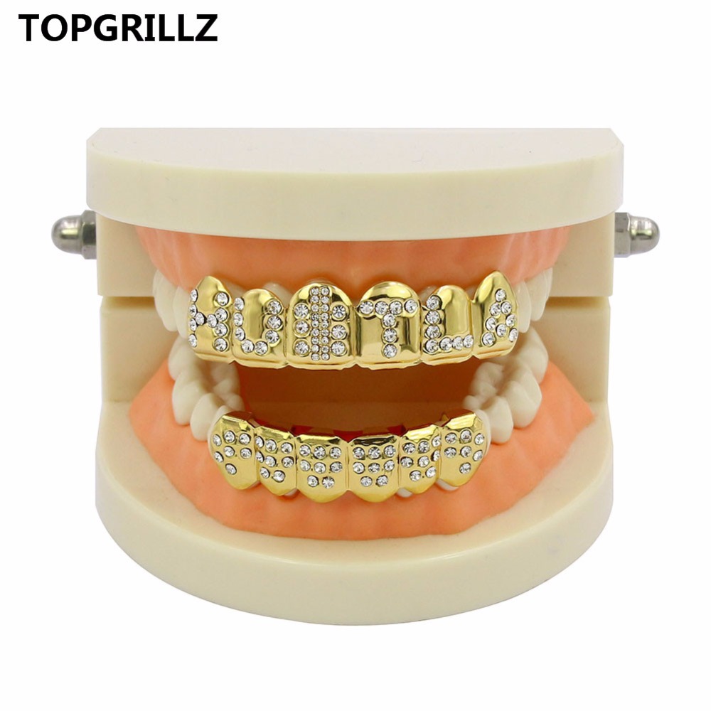 TOPGRILLZ Gold Color Plated Ic - Body Jewelry Gold Plated のレビューと価格