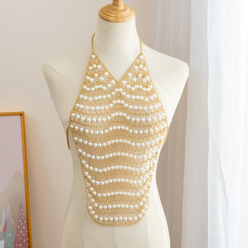 Hazem Body Chains Bra Festival - Body Jewelry For Backless Dress のレビューと価格