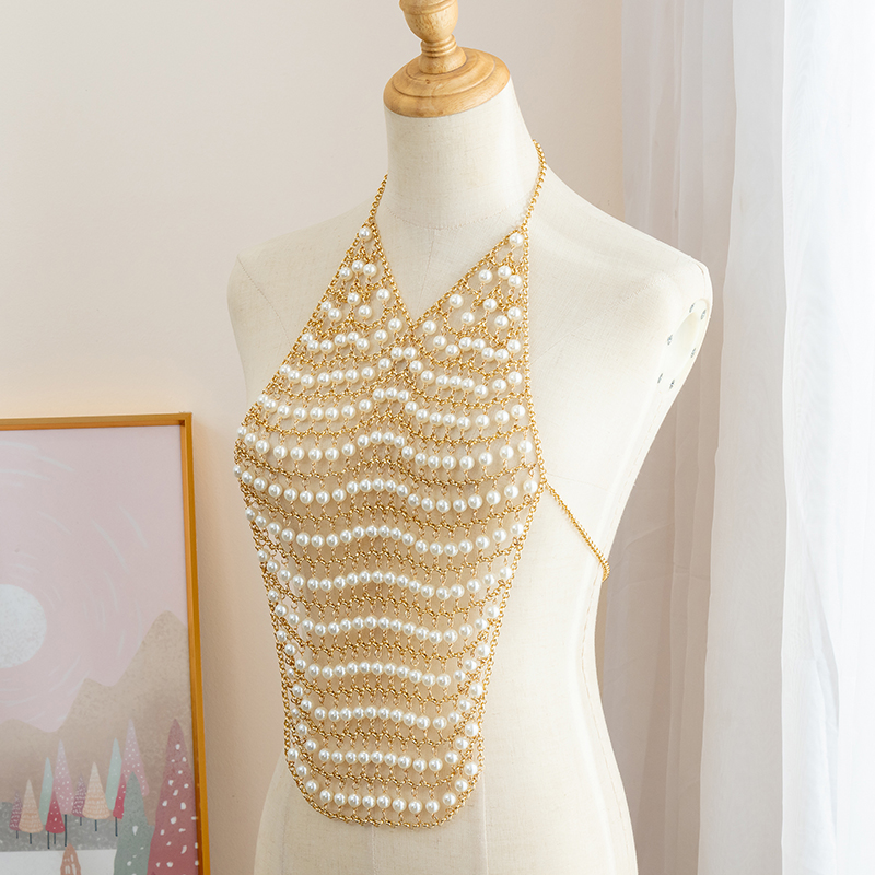 Hazem Body Chains Bra Festival - Body Jewelry For Backless Dress のレビューと価格