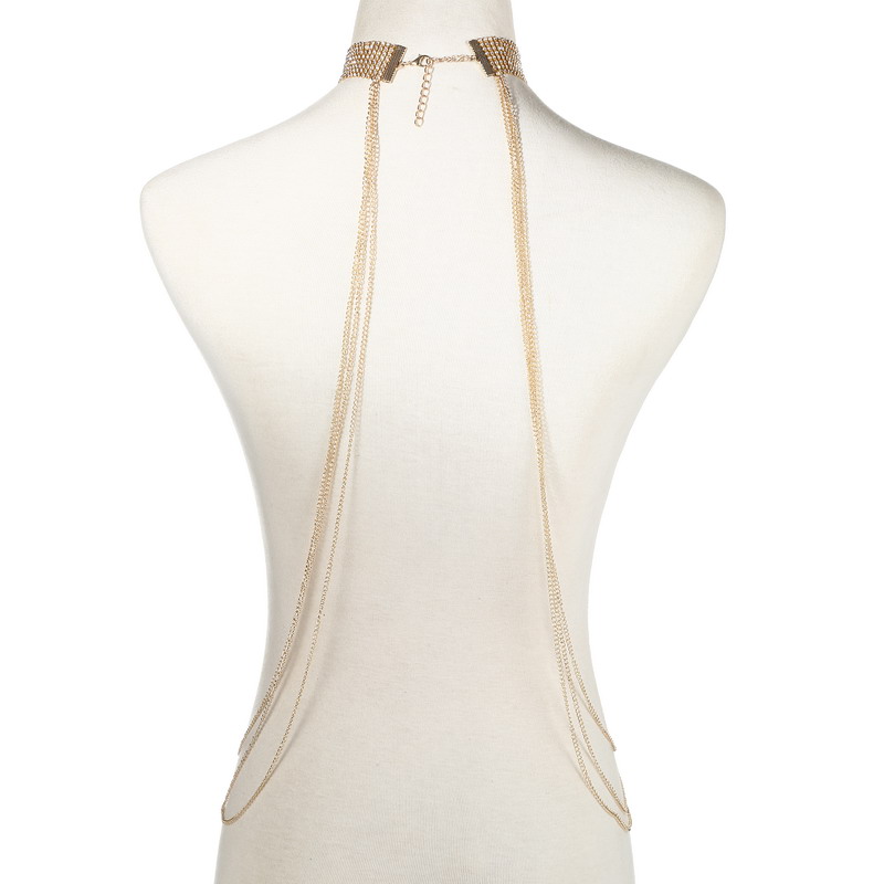 Gold Color Body Chain Women  R - Body Jewelry Luxury のレビューと価格