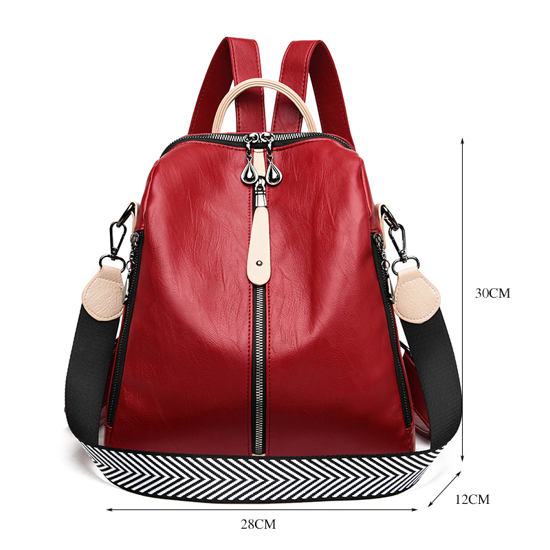 Fashion Backpack Women Soft Le - Body Jewelry Back のレビューと価格