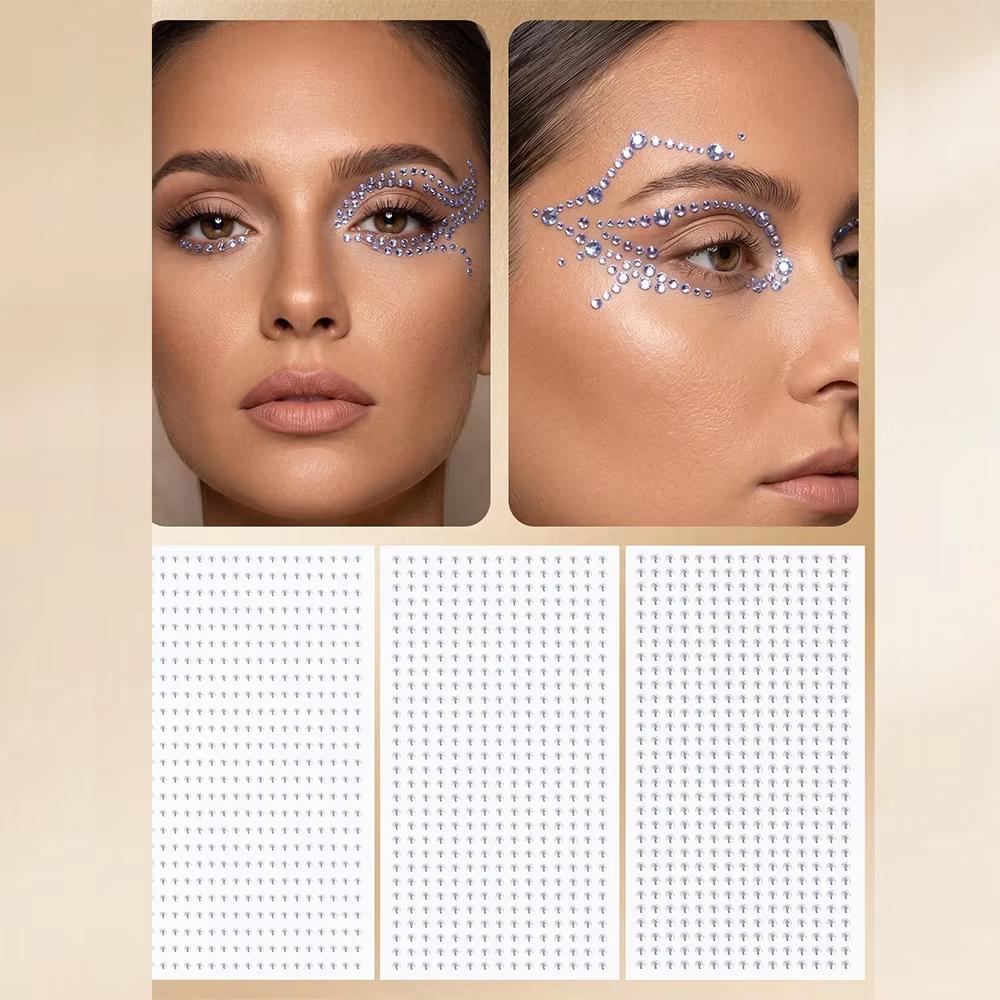Fake Nose Rings Face Gems Hair - Body Jewelry Rings のレビューと価格