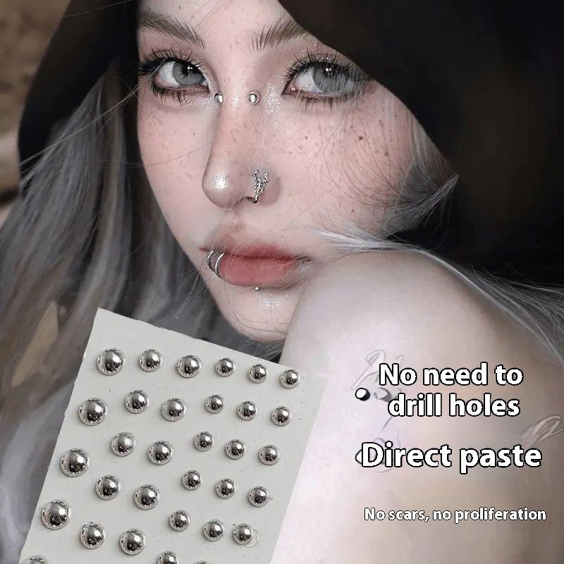 321pcs Non Piercing Lip Studs  - Body Jewelry Rings のレビューと価格