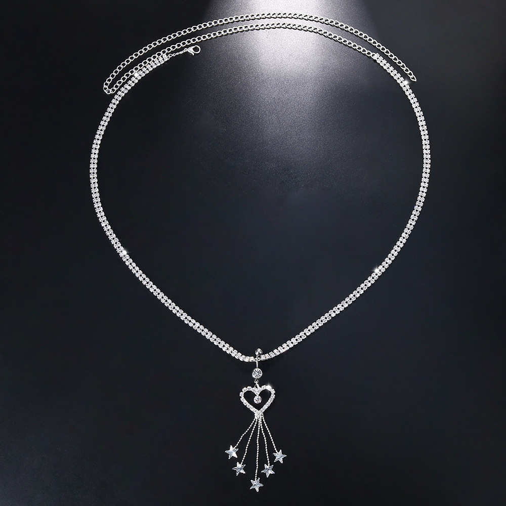 GLAMing Boho Heart Dangle Rhin - Body Jewelry Rings のレビューと価格