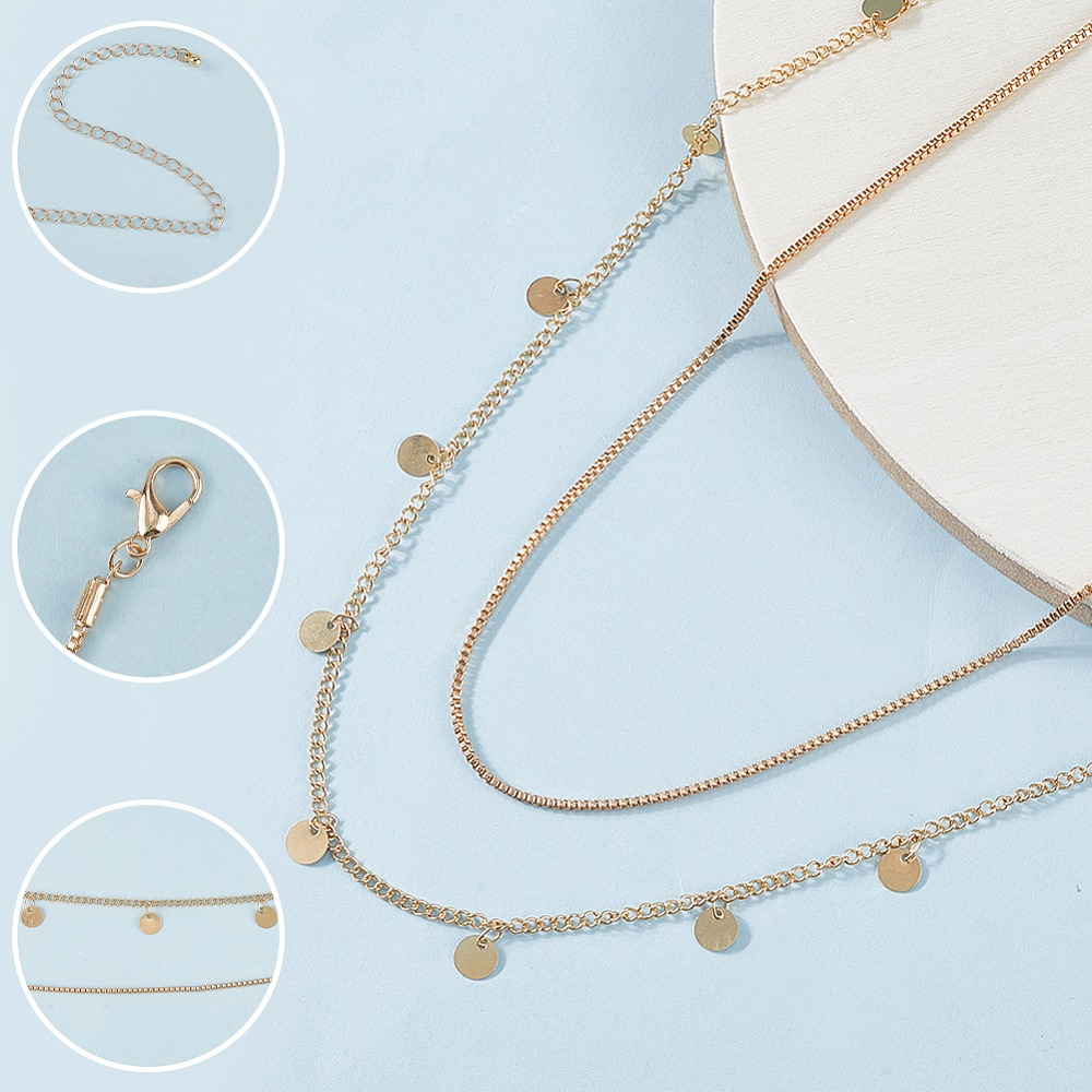 2Pcs Iron Waist Body Chain Bik - Body Jewelry Women のレビューと価格