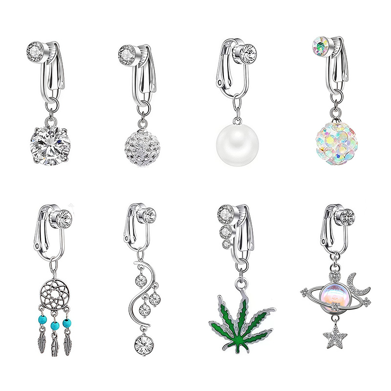 Hot Sale Fake Belly Ring Non P - Body Jewelry On Sale のレビューと価格