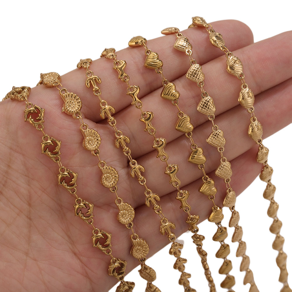 1M PVD Gold Stainless Steel He - Body Jewelry Gold のレビューと価格