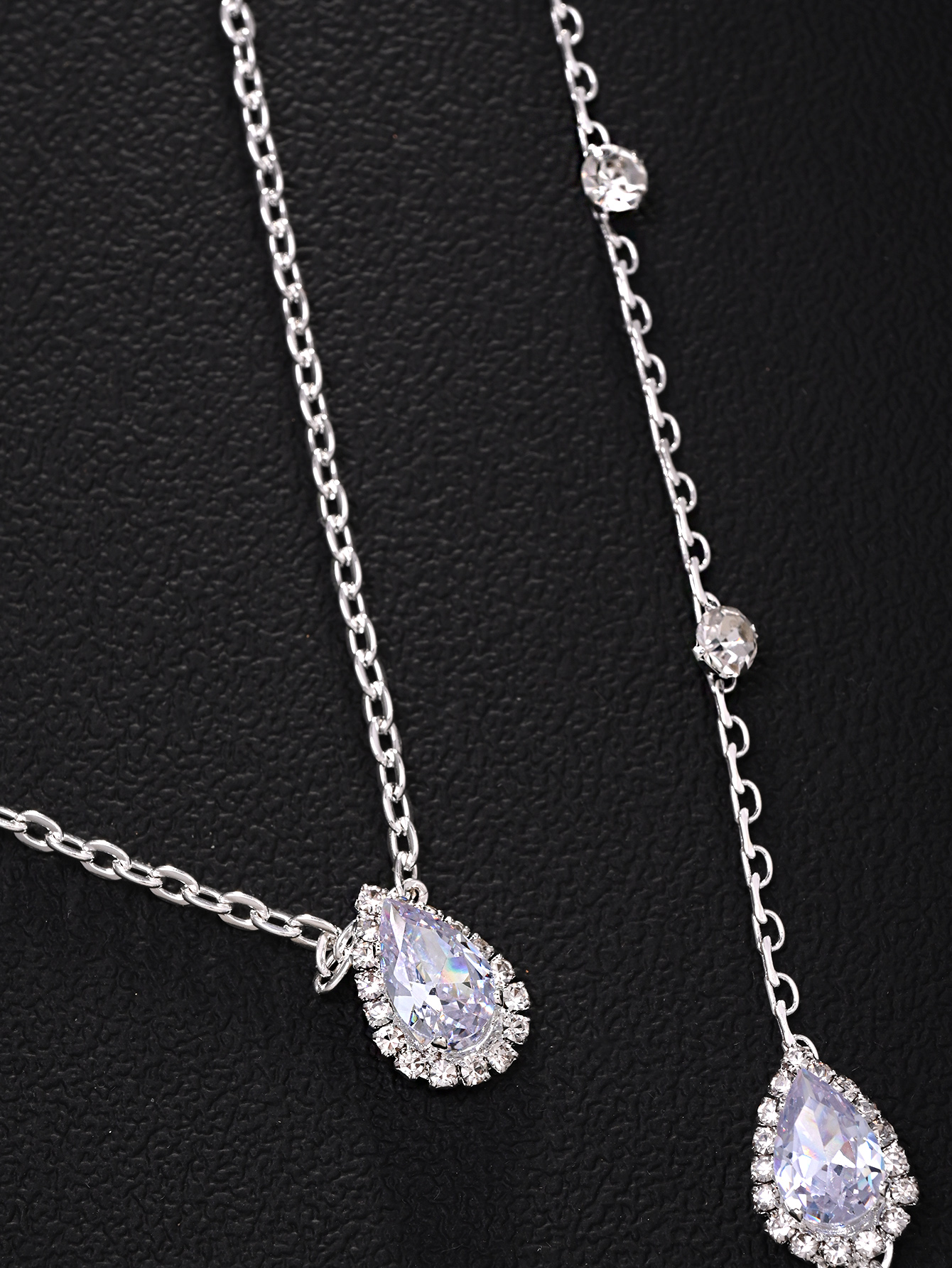 Hot style zircon back chain br - Body Jewelry Back のレビューと価格