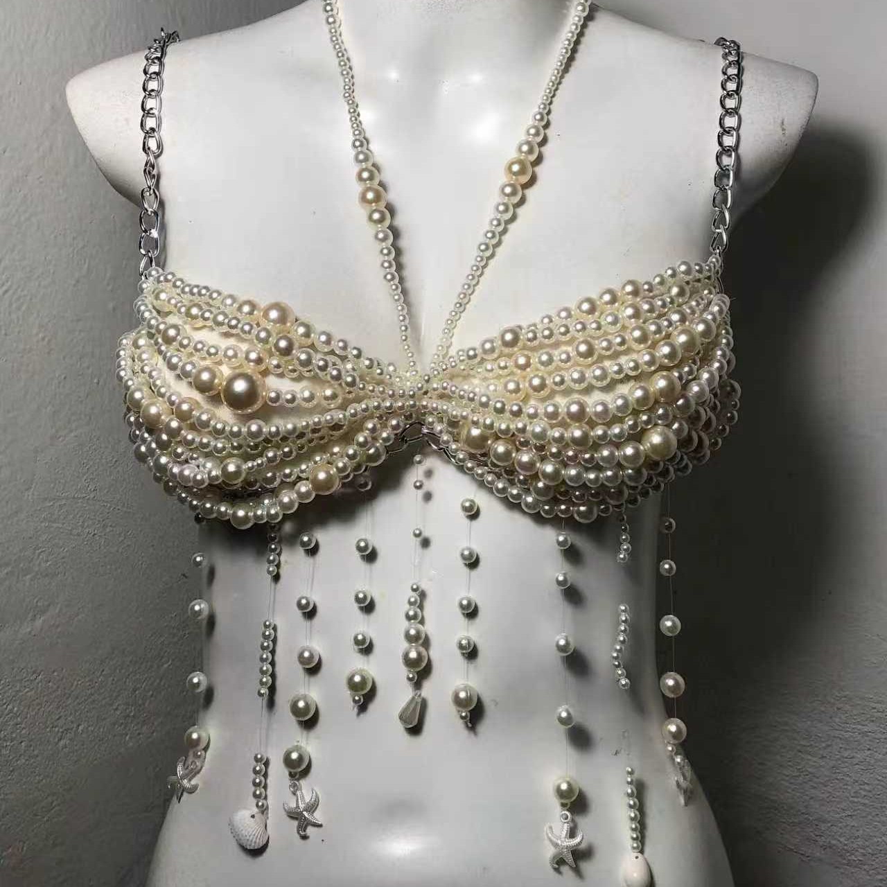 Summer Women Chain Corset Cami - Body Jewelry Vest のレビューと価格
