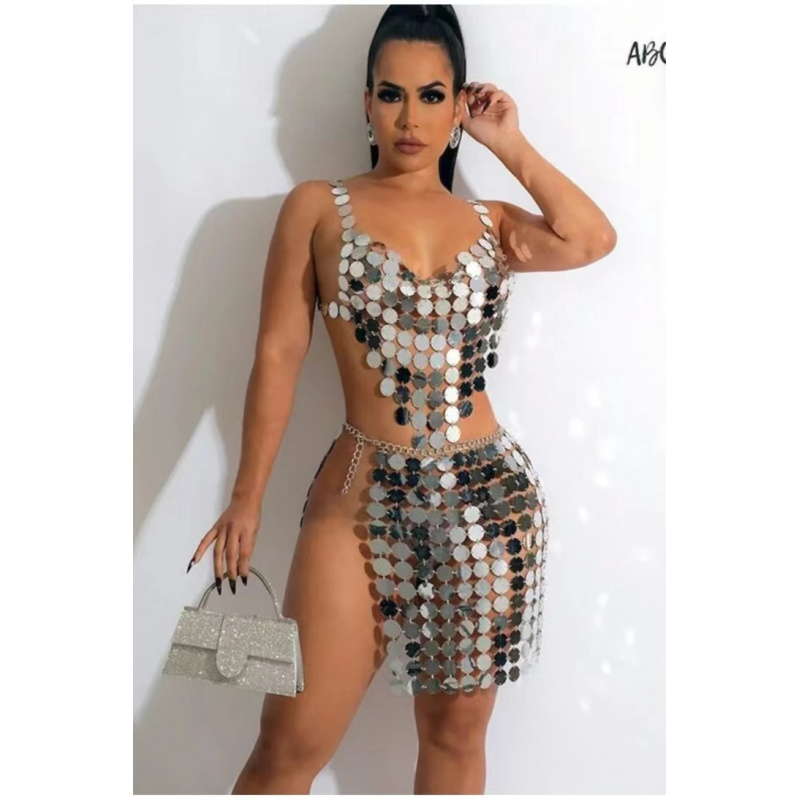Women Body jewelry vest acryli - Body Jewelry Vest のレビューと価格